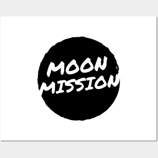 The Moon Mission Artwork 1 (Light) Posters and Art